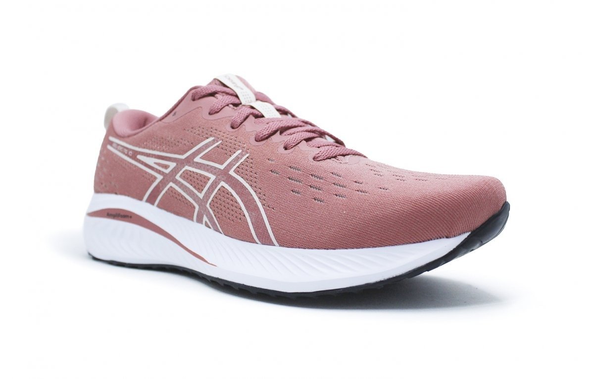 Tenis Asics Gel Excite 10 - feminino - coral e branco Rosa 2