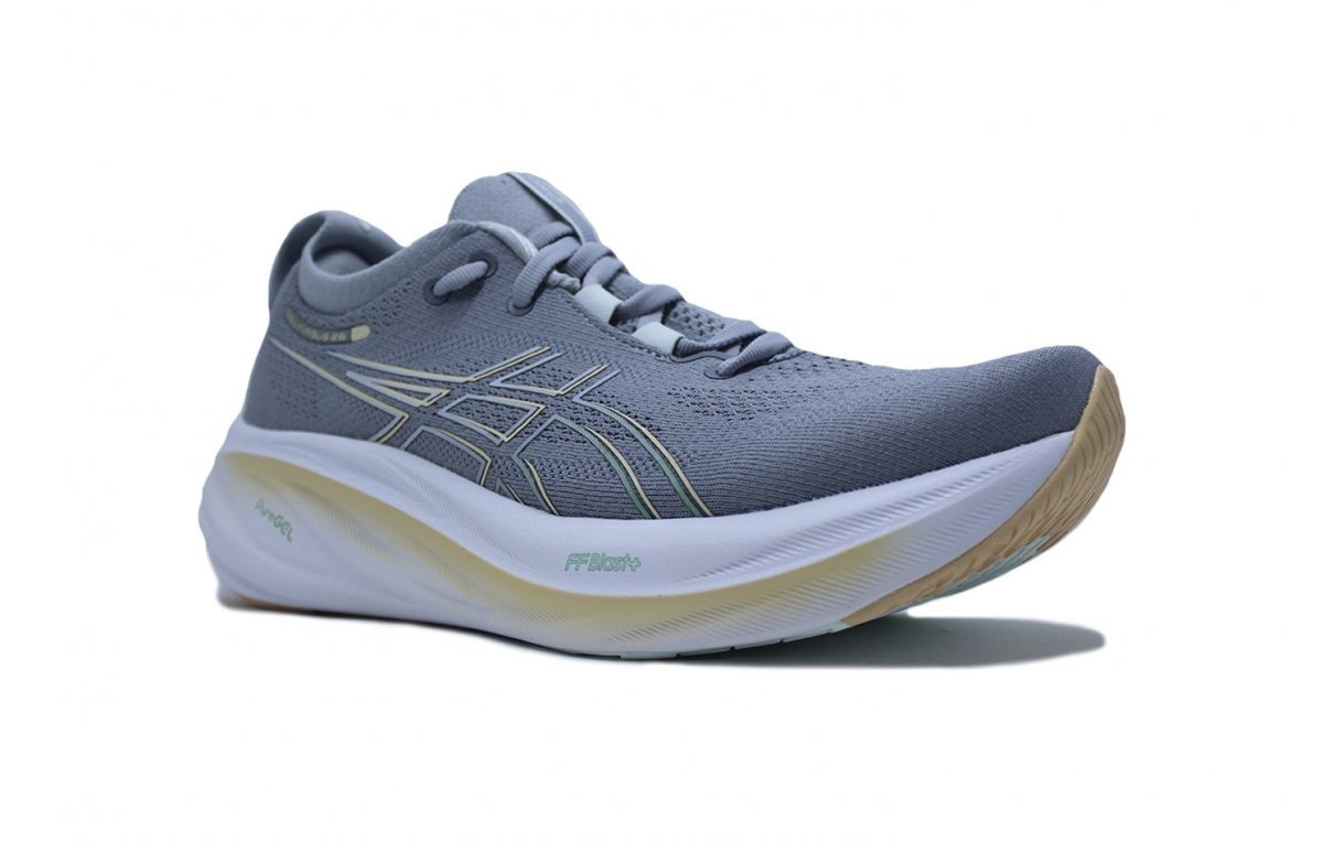 Tenis Asics Gel-Nimbus 26 - feminino - cinza Cinza 2