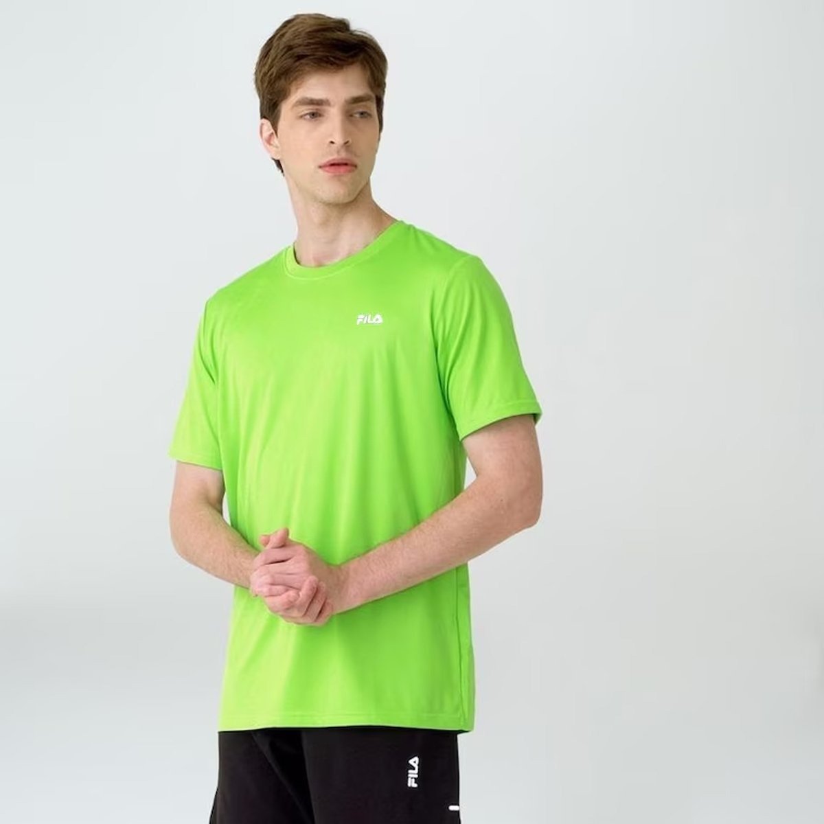 Camiseta Fila Basic Sports Polygin - masculino - verde