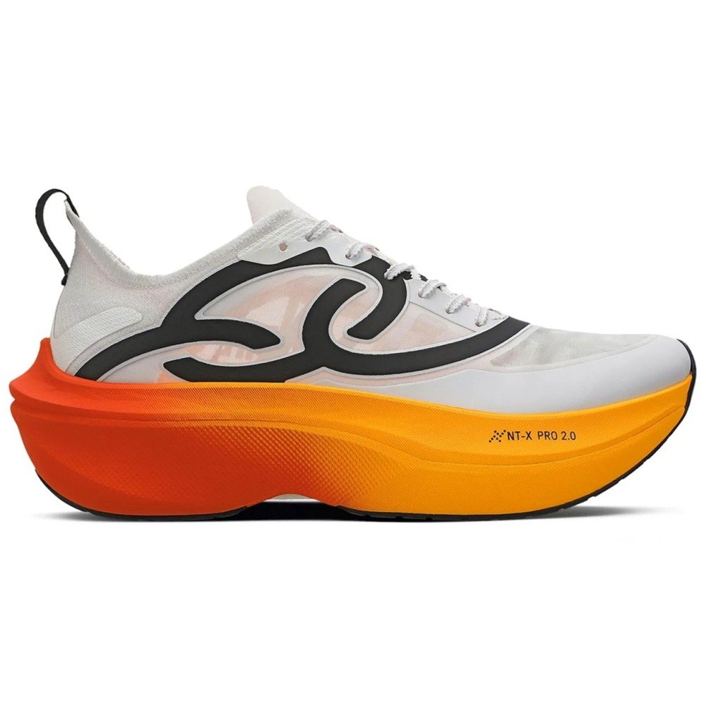 Tênis Olympikus Corre Supra 2 - feminino - branco e laranja