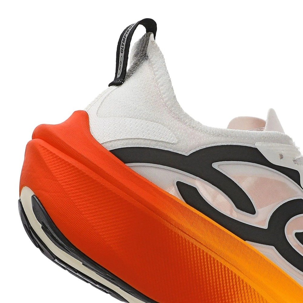 Tênis Olympikus Corre Supra 2 - feminino - branco e laranja Branco 8