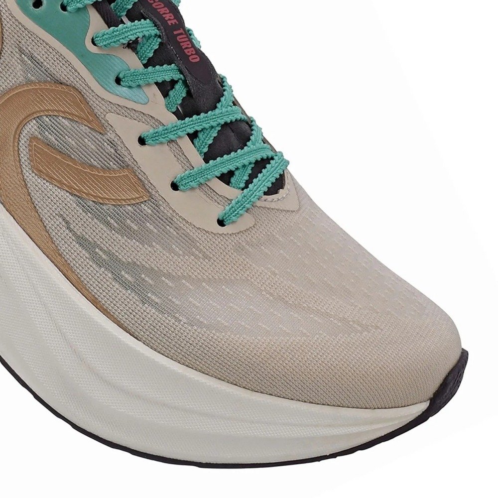 Tênis Olympikus Corre Turbo - masculino - bege e branco Bege 7