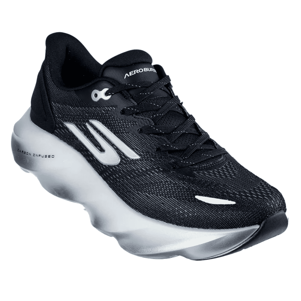 Tênis Skechers SKX Aero Burst - masculino - preto e branco  Preto 2