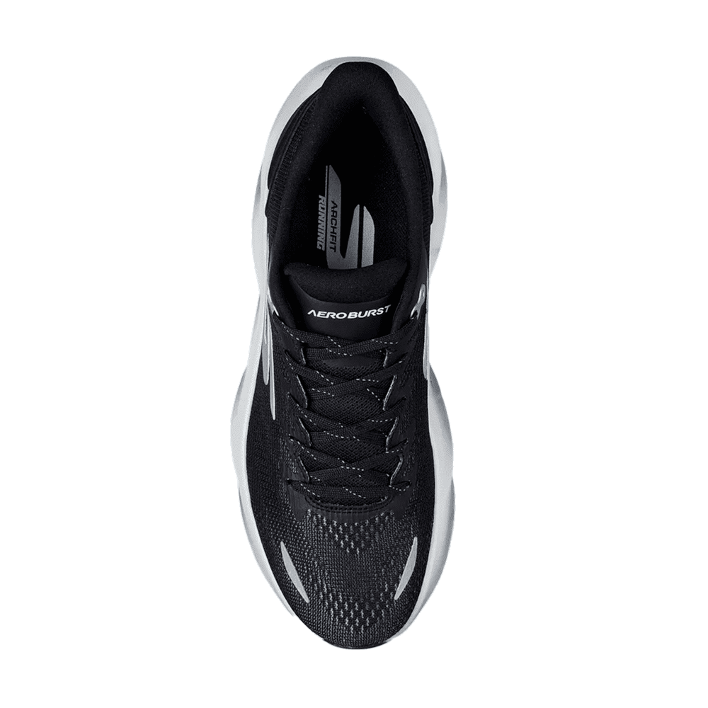 Tênis Skechers SKX Aero Burst - masculino - preto e branco  Preto 3