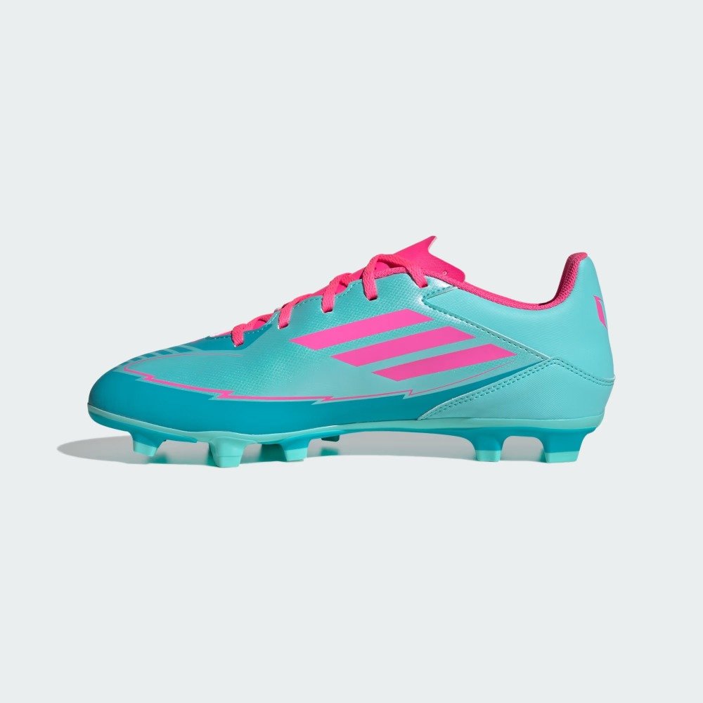 Chuteira Campo Adidas F50 Club Messi - masculino - azul e rosa Azul 7