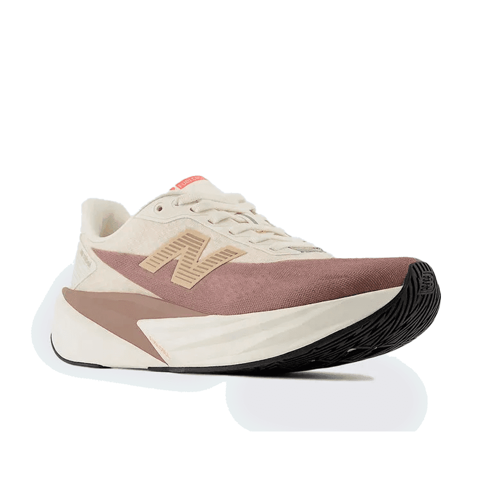 Tênis New Balance Fuelcell Rebel V5 - masculino - bege e marrom Bege 2