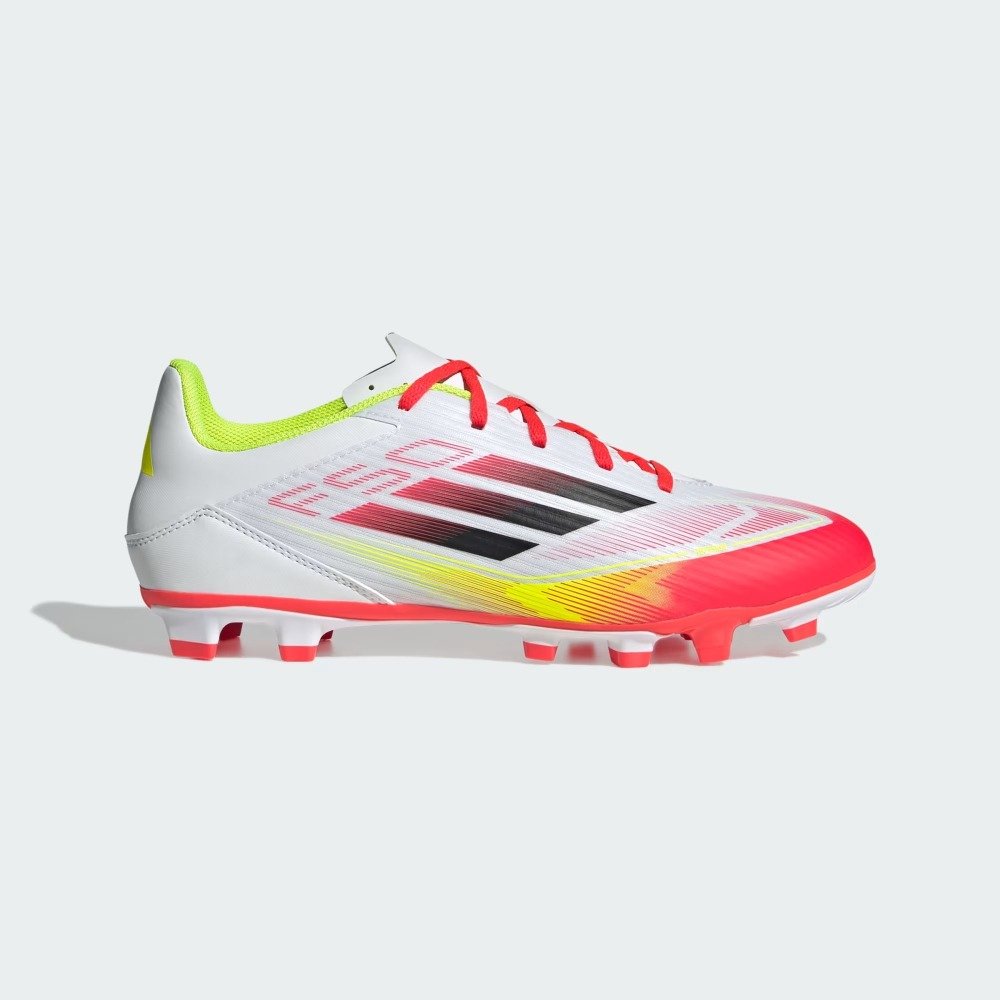 Chuteira Campo Adidas F50 Club - masculino - verde e vermelho
