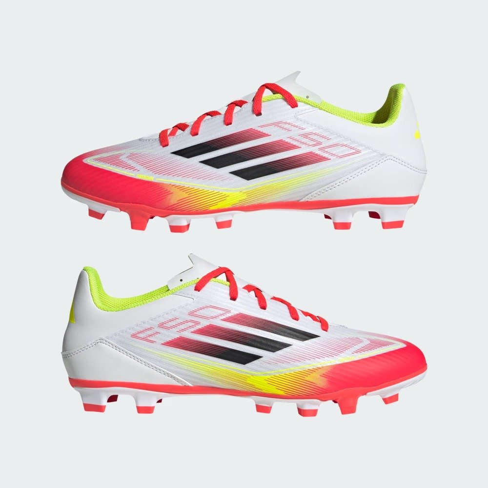 Chuteira Campo Adidas F50 Club - masculino - verde e vermelho Branco 8