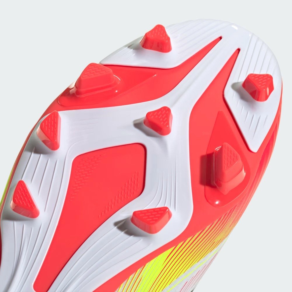 Chuteira Campo Adidas F50 Club - masculino - verde e vermelho Branco 10