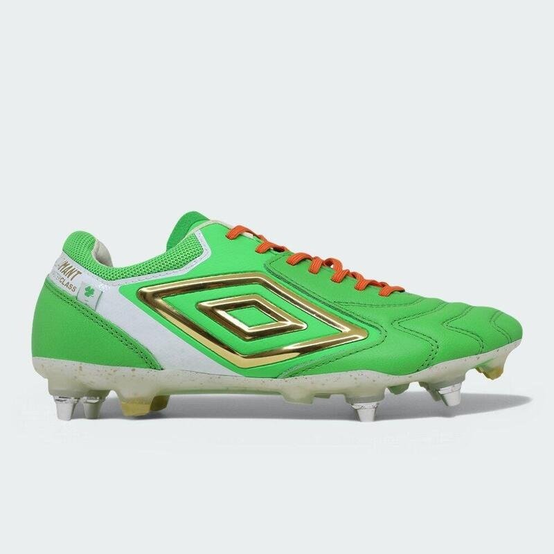 Chuteira Umbro Campo Adamant Master Class Pro Sg Stp - masculino - verde
