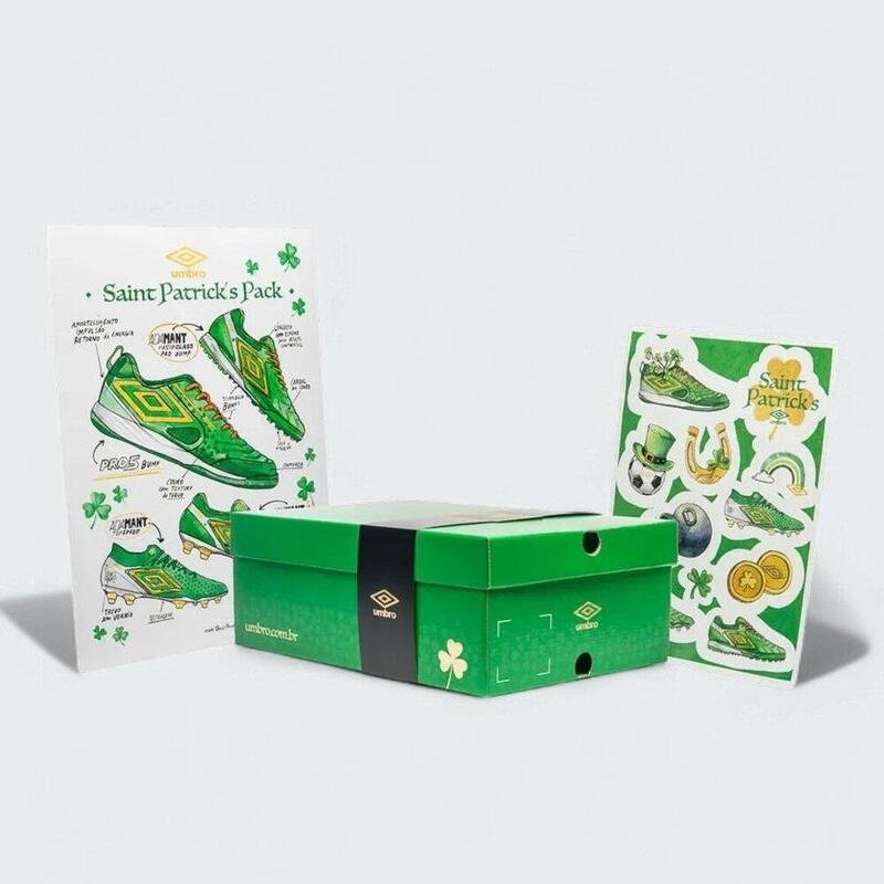 Chuteira Umbro Campo Adamant Master Class Pro Sg Stp - masculino - verde Verde 10