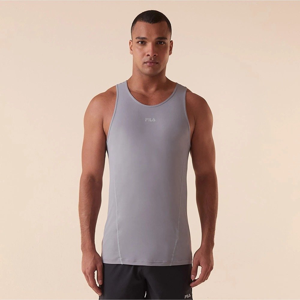 Regata Fila Bio III - masculino - cinza claro Cinza 3