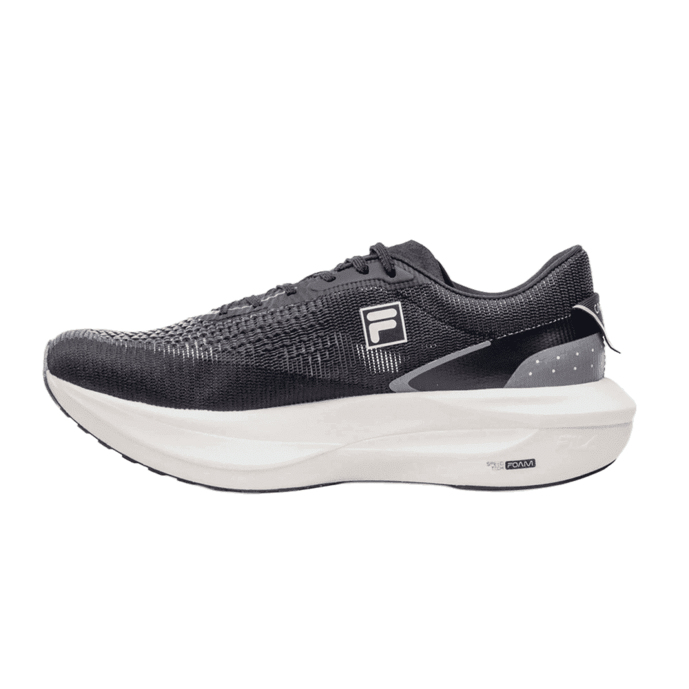 Tênis  Fila Racer Carbon 3 - masculino - preto e branco Cinza 2