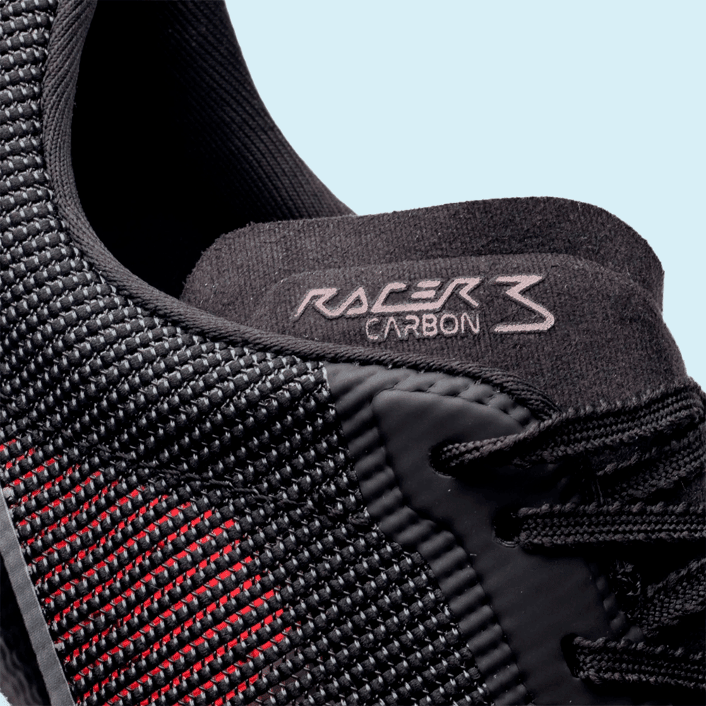 Tênis  Fila Racer Carbon 3 - masculino - preto e branco Cinza 9