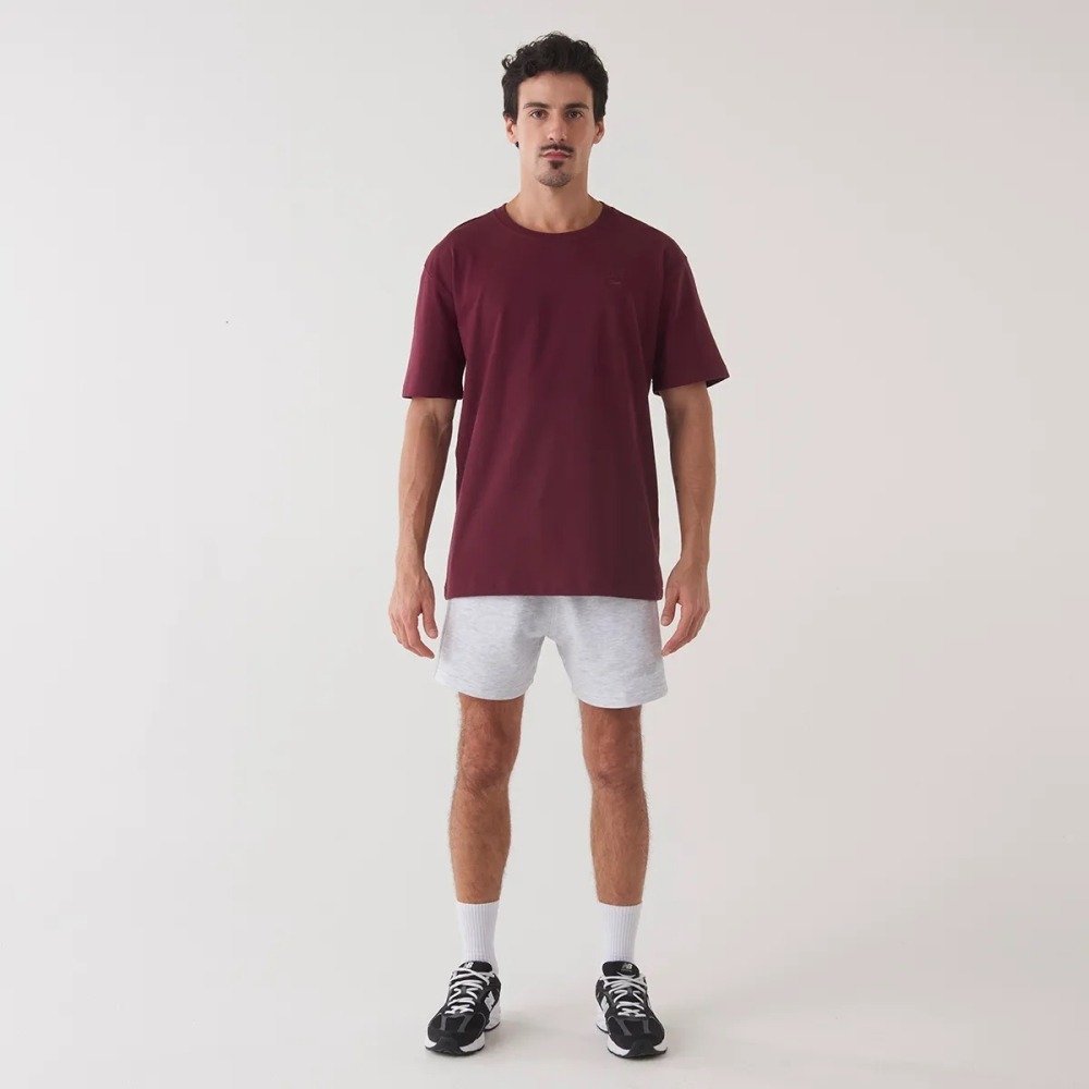 Camiseta New Balance Small Logo - masculino - vinho