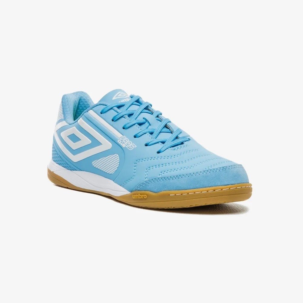 Chuteira Futsal Umbro Pro 5 Bump Club - unissex - azul  Azul 3
