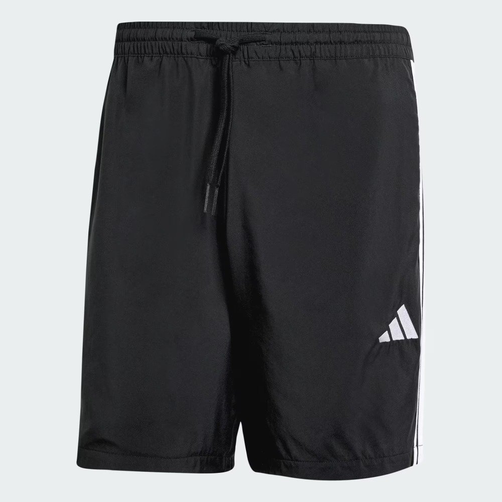 Short Adidas Essential Três Listras Chelsea - masculino - preto e branco Preto 3