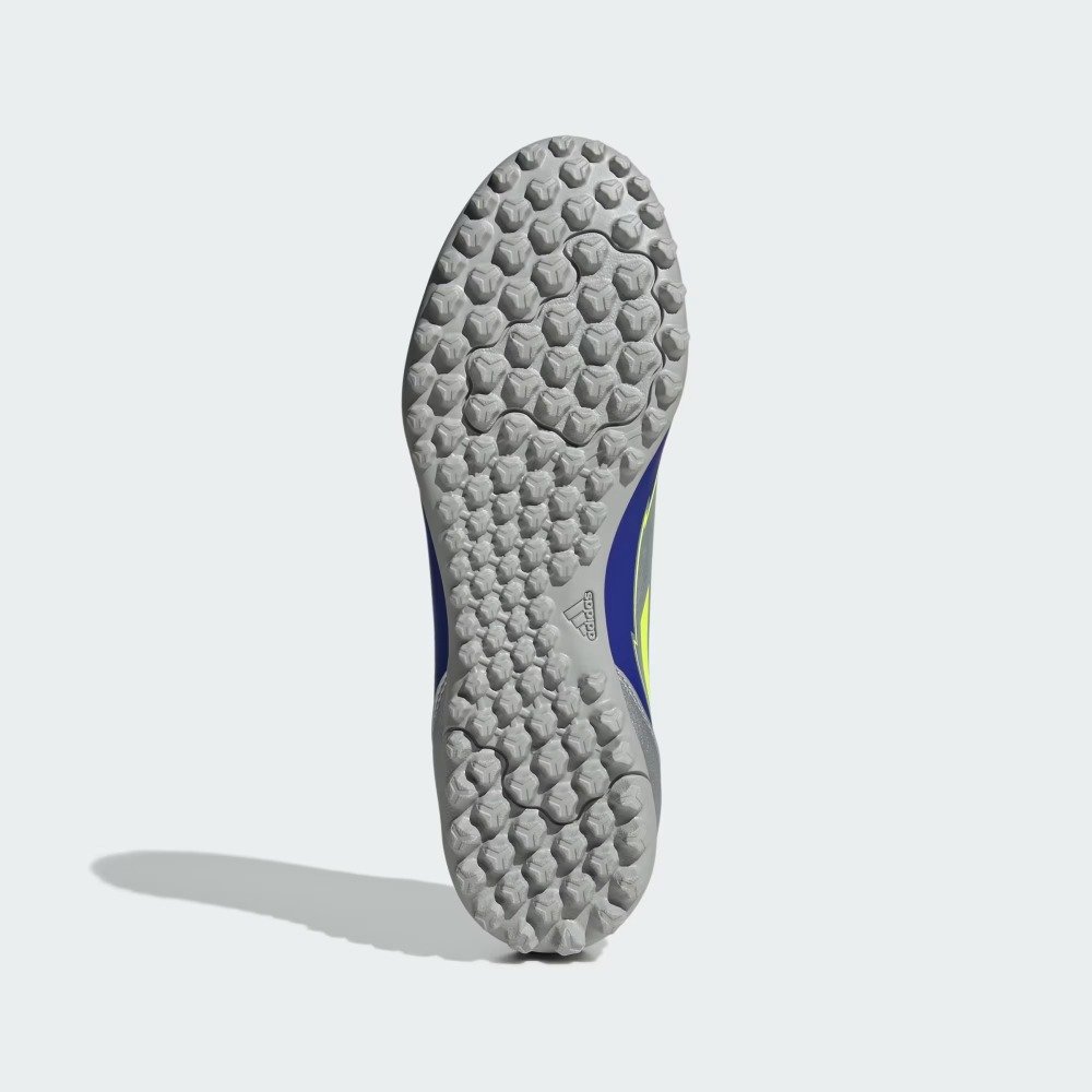 Chuteira Society Adidas F50 Club Messi - masculino - azul marinho e verde Prata 4