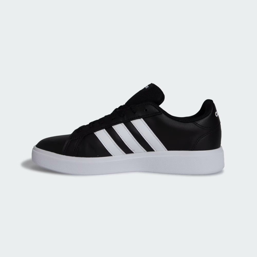 Tênis Adidas Grand Court Base 2.0 - feminino - preto e branco Preto 5