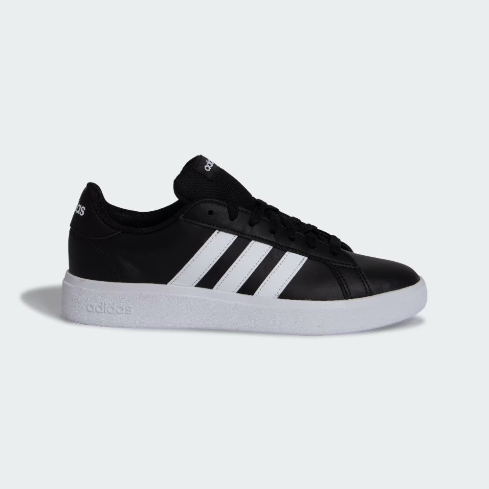 Tênis Adidas Grand Court Base 2.0 - feminino - preto e branco