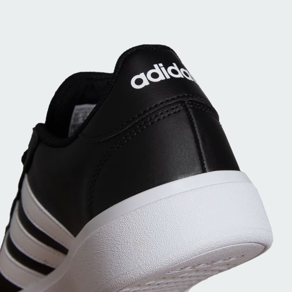 Tênis Adidas Grand Court Base 2.0 - feminino - preto e branco Preto 9