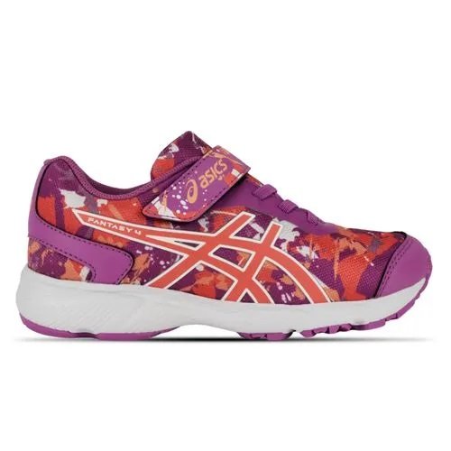 Tenis Asics Fantasy 4ps infantil - feminino - roxo e branco