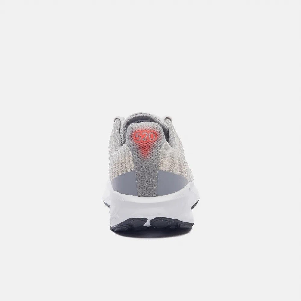 Tênis New Balance Fresh Foam 520 V9 - masculino - branco e cinza Bege 5