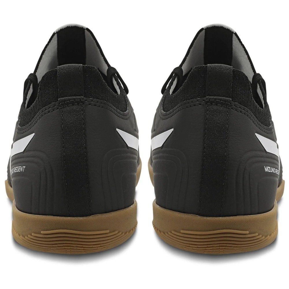 Tênis Futsal Mizuno Regent - masculino - preto e branco Preto 2