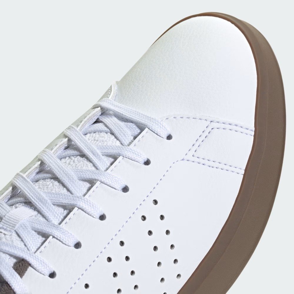 Tênis Adidas Advantage - masculino - branco e marrom Branco 8