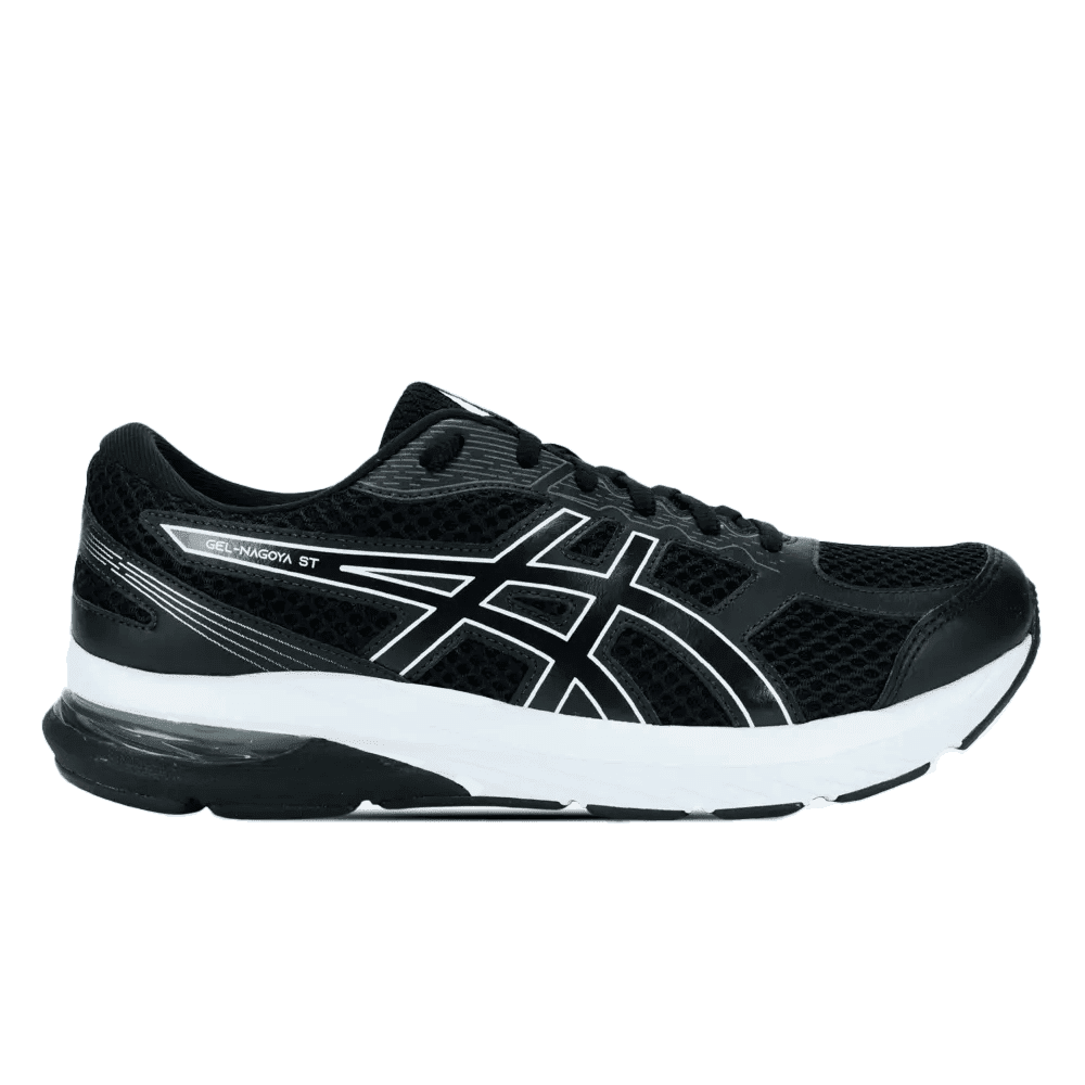 Tenis Asics Gel Nagoya St - masculino - preto e branco