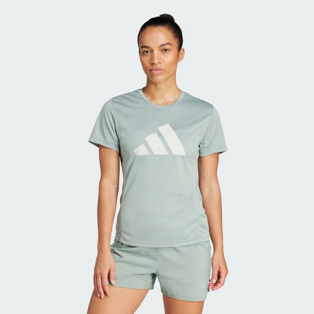 Camiseta Adidas Run It - feminino - verde