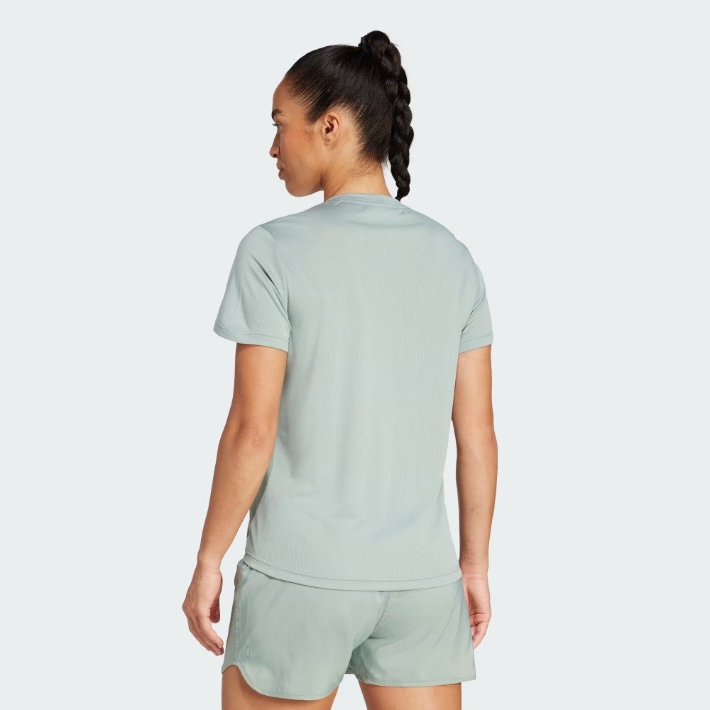 Camiseta Adidas Run It - feminino - verde Verde 2
