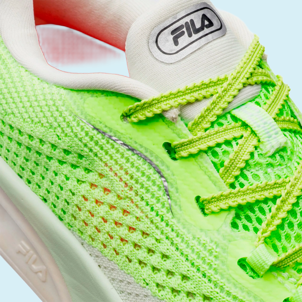 Tênis Fila Racer Speedzone - feminino - verde e branco Verde 7