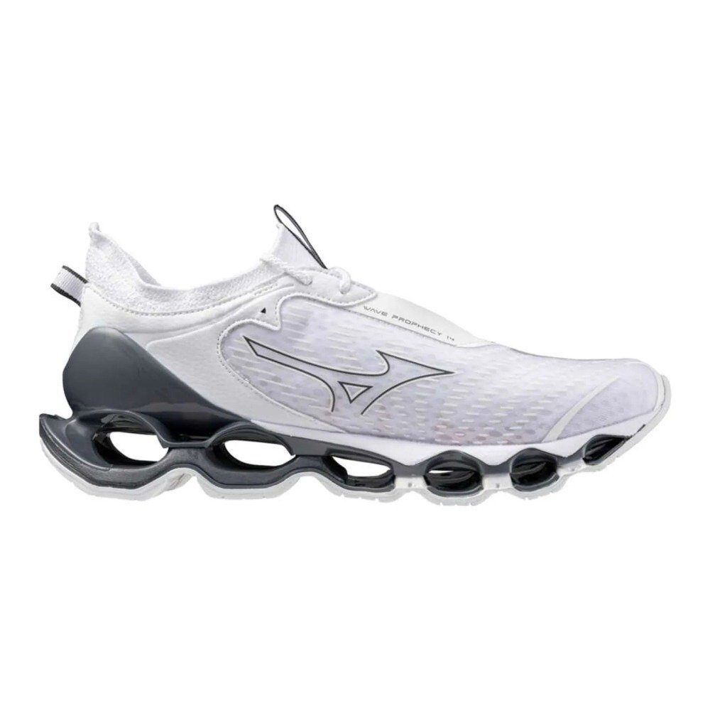 Tênis Mizuno Wave Prophecy 14 - masculino - branco e cinza