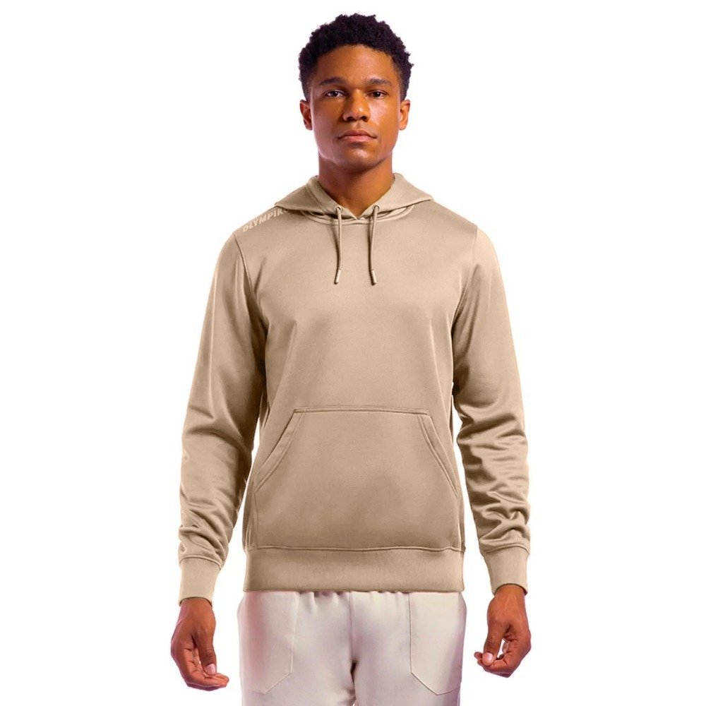 Moletom Olympikus Hoodie - unissex - areia