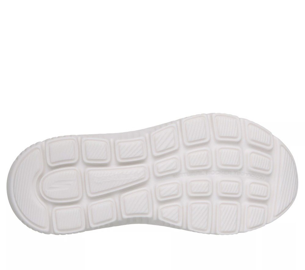 Tenis Skechers Walk Max Cushioning Hyper Burst - feminino - branco e cinza Cinza 2