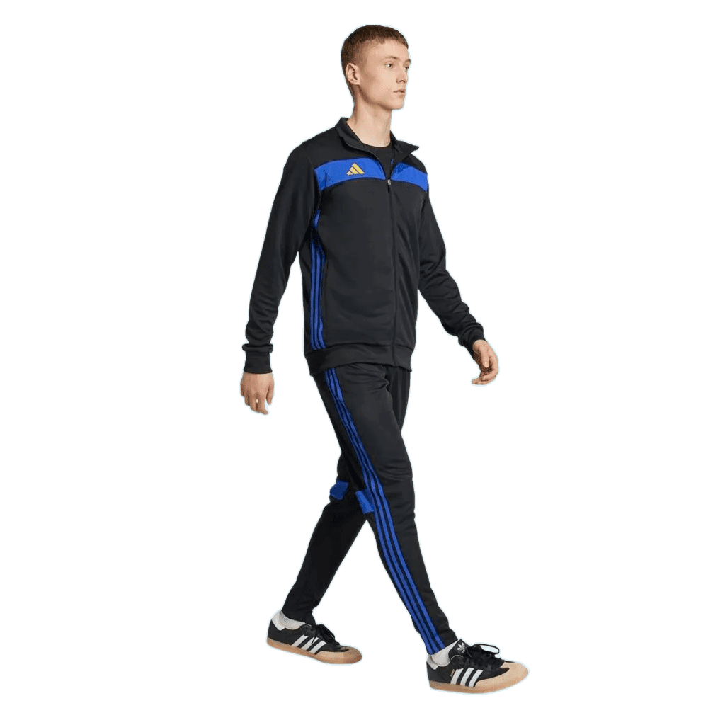 Agasalho Adidas Tiro 25 Essentials - masculino - preto e azul Preto 3