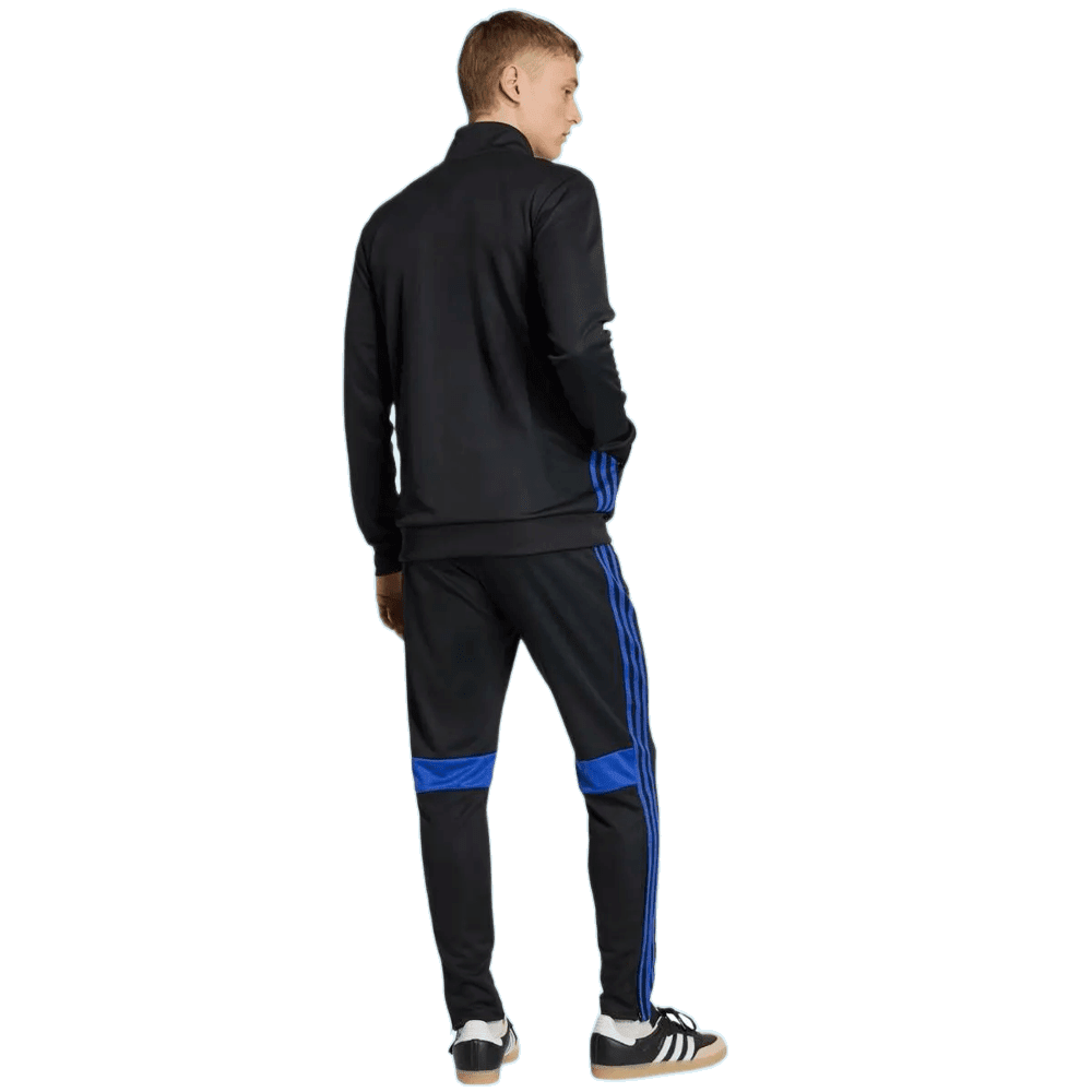 Agasalho Adidas Tiro 25 Essentials - masculino - preto e azul Preto 4