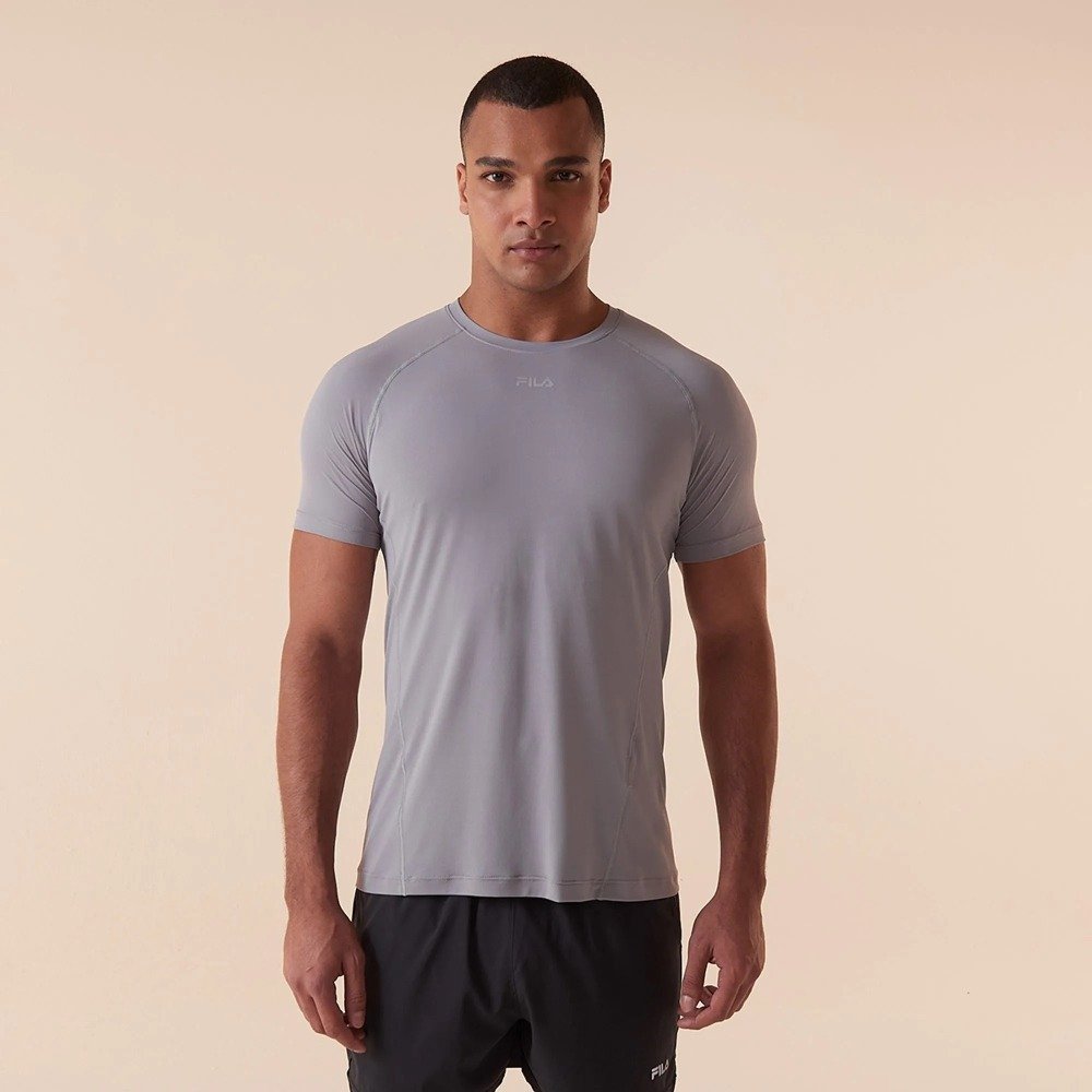 Camiseta Fila Bio III - masculino - cinza