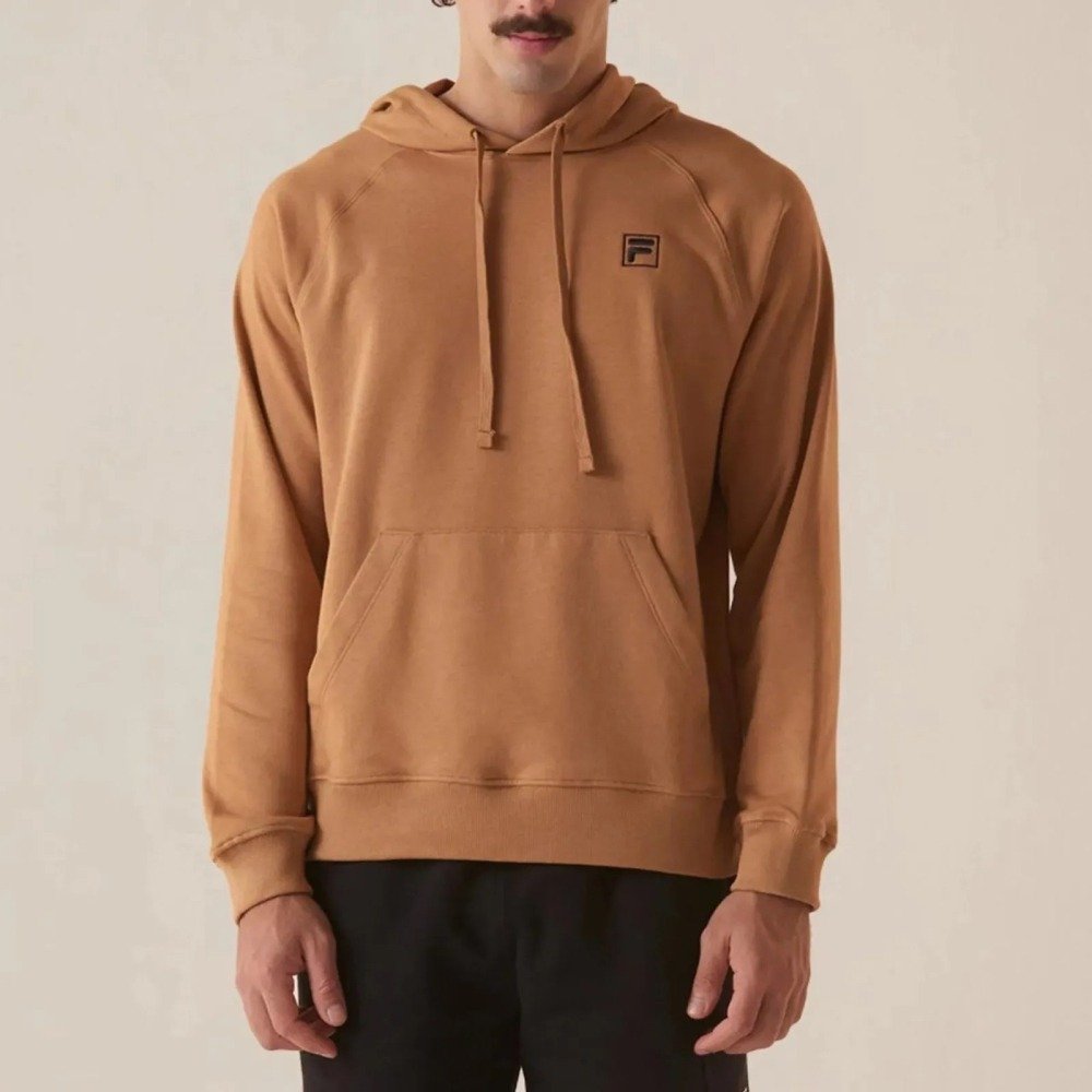 Moletom Fila F-Box Classic - masculino - marrom claro