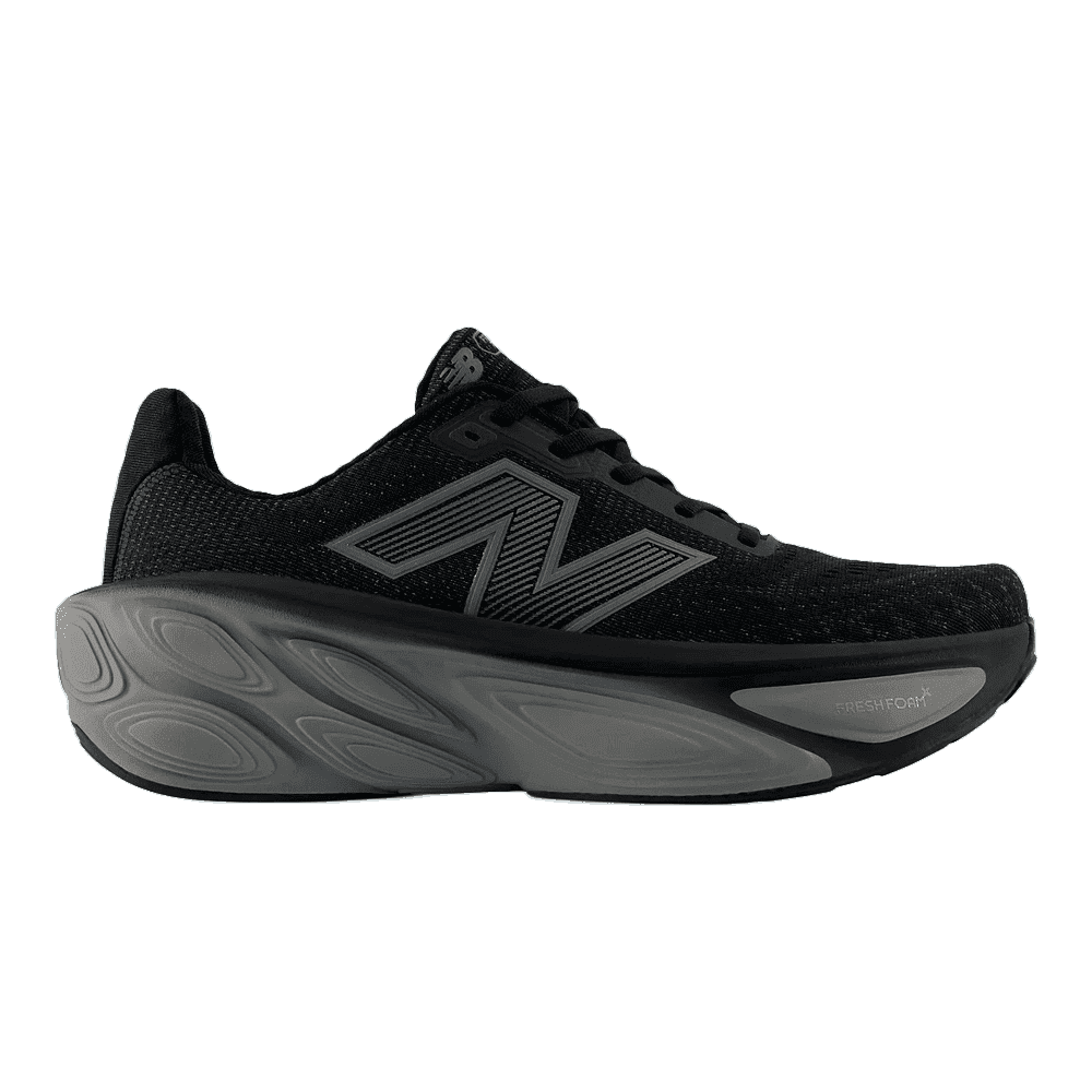 Tênis New Balance Fresh Foam More V5 - masculino - preto e cinza