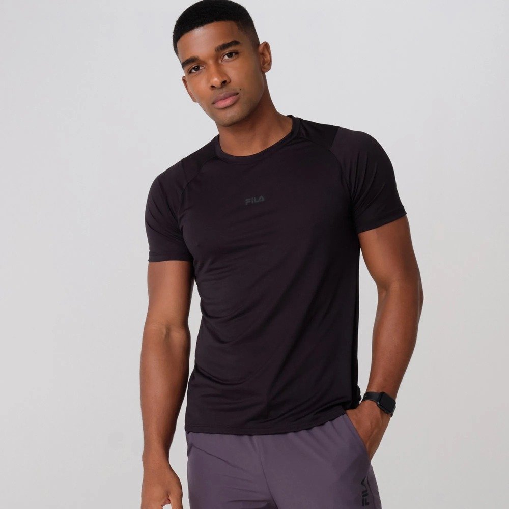 Camiseta Fila Future Sports - masculino - preto