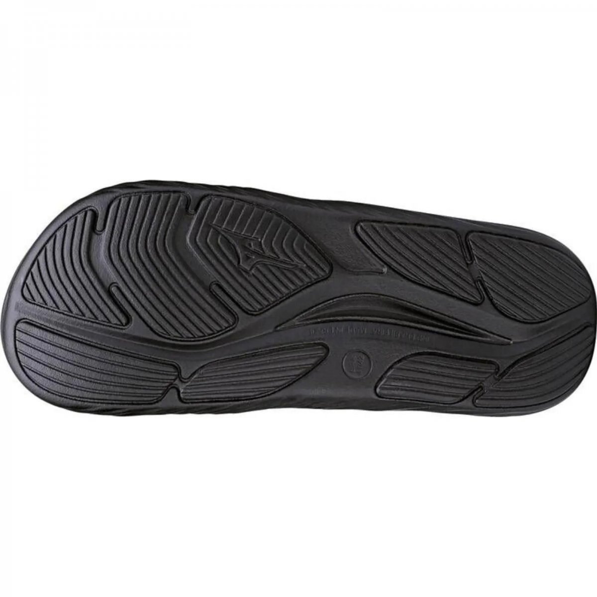 Chinelo Mizuno Slide Enerzy - masculino - preto e branco Preto 3