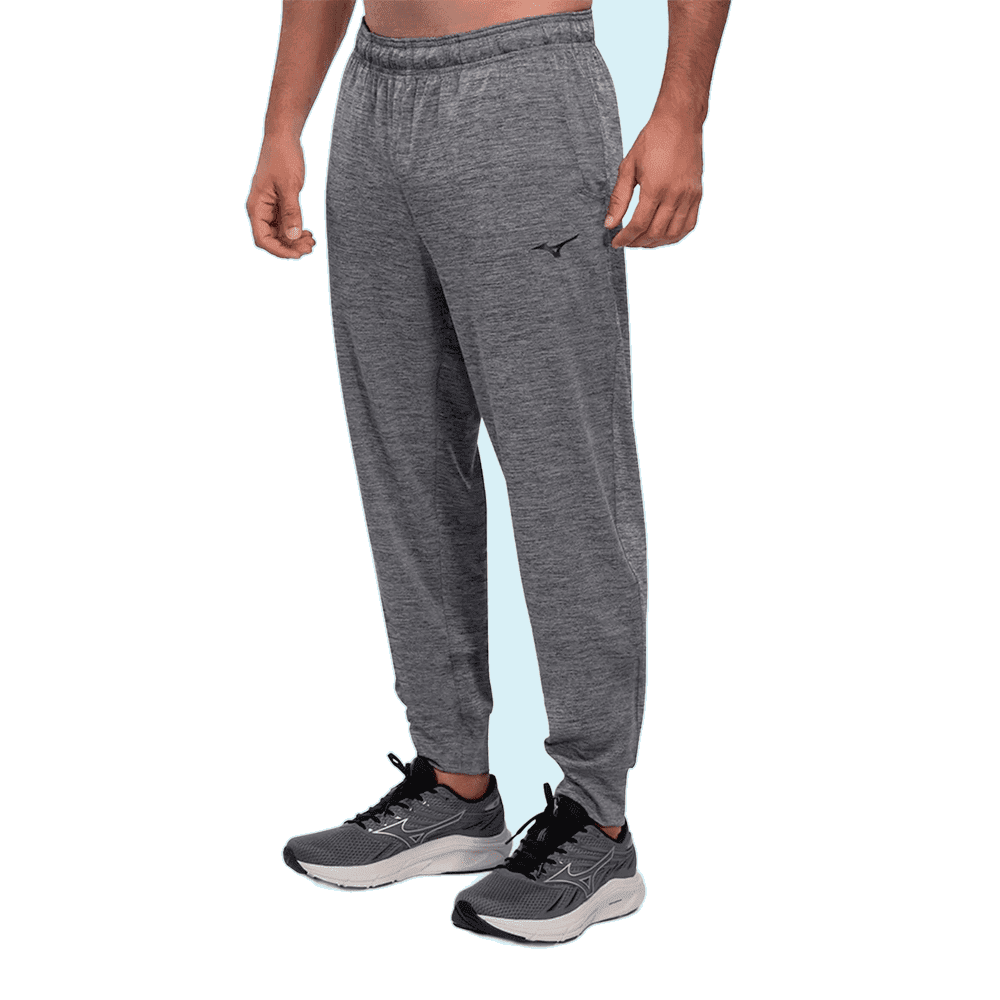 Calça Mizuno Soul Fit - masculino - cinza mescla Cinza 2