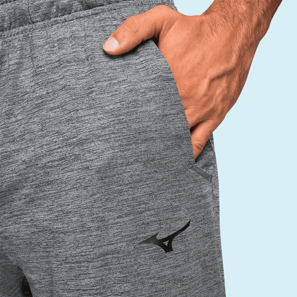 Calça Mizuno Soul Fit - masculino - cinza mescla Cinza 3