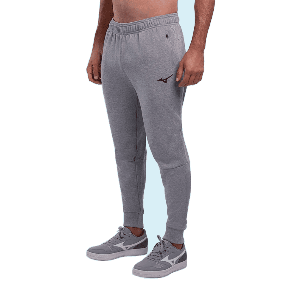 Calça Mizuno Soft Jogger - masculino - cinza mescla Cinza 2