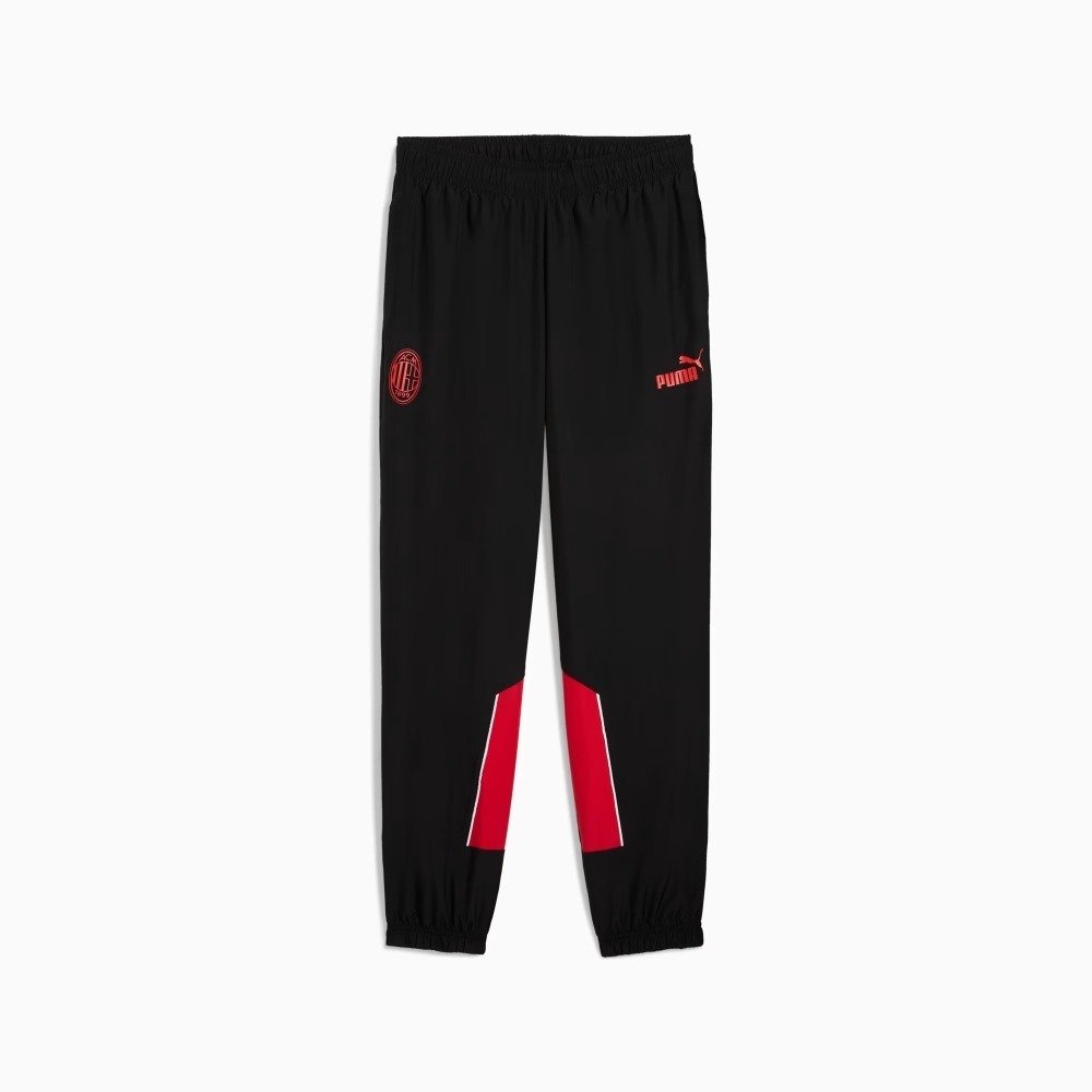 Calça Puma AC Milan ftblARCHIVE - masculino - preto e vermelho Preto 6