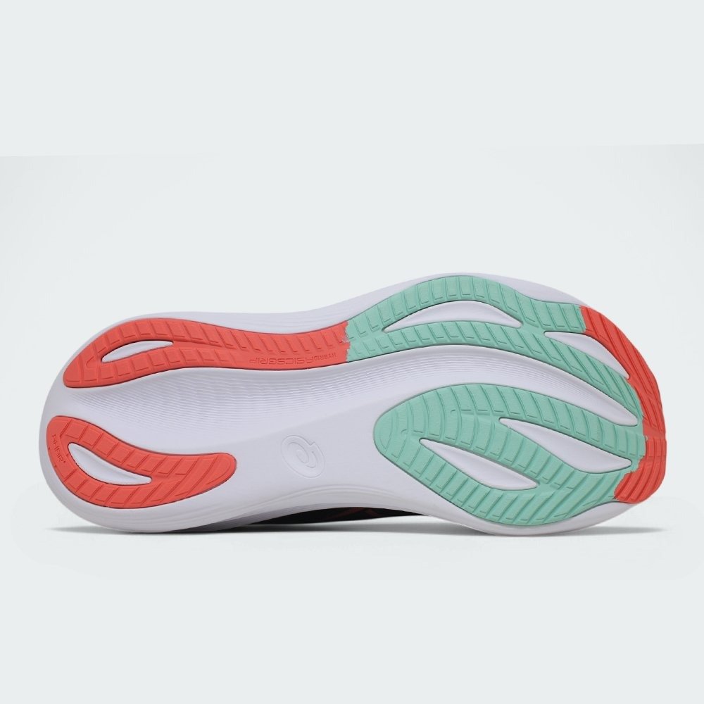 Tenis Asics Gel Nimbus 27 - masculino - preto e coral Preto 4