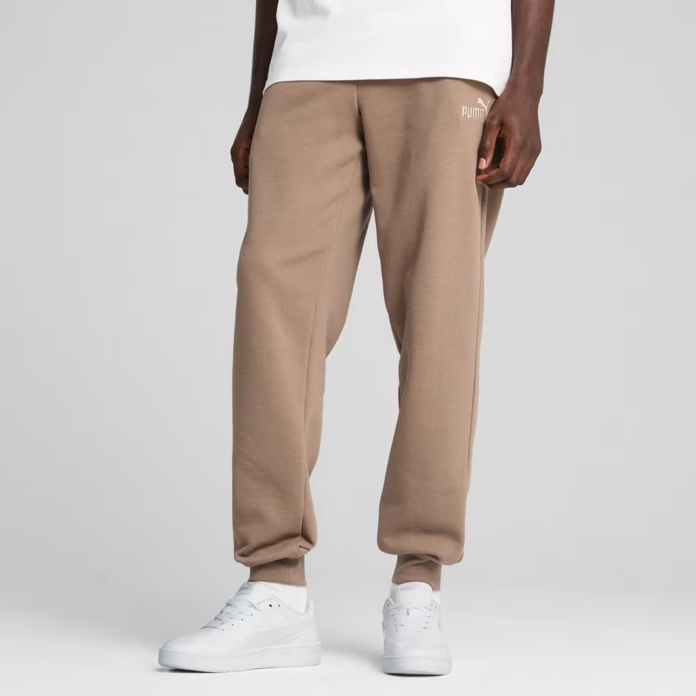 Calça Puma Essentials No. 1 Logo - masculino - marrom