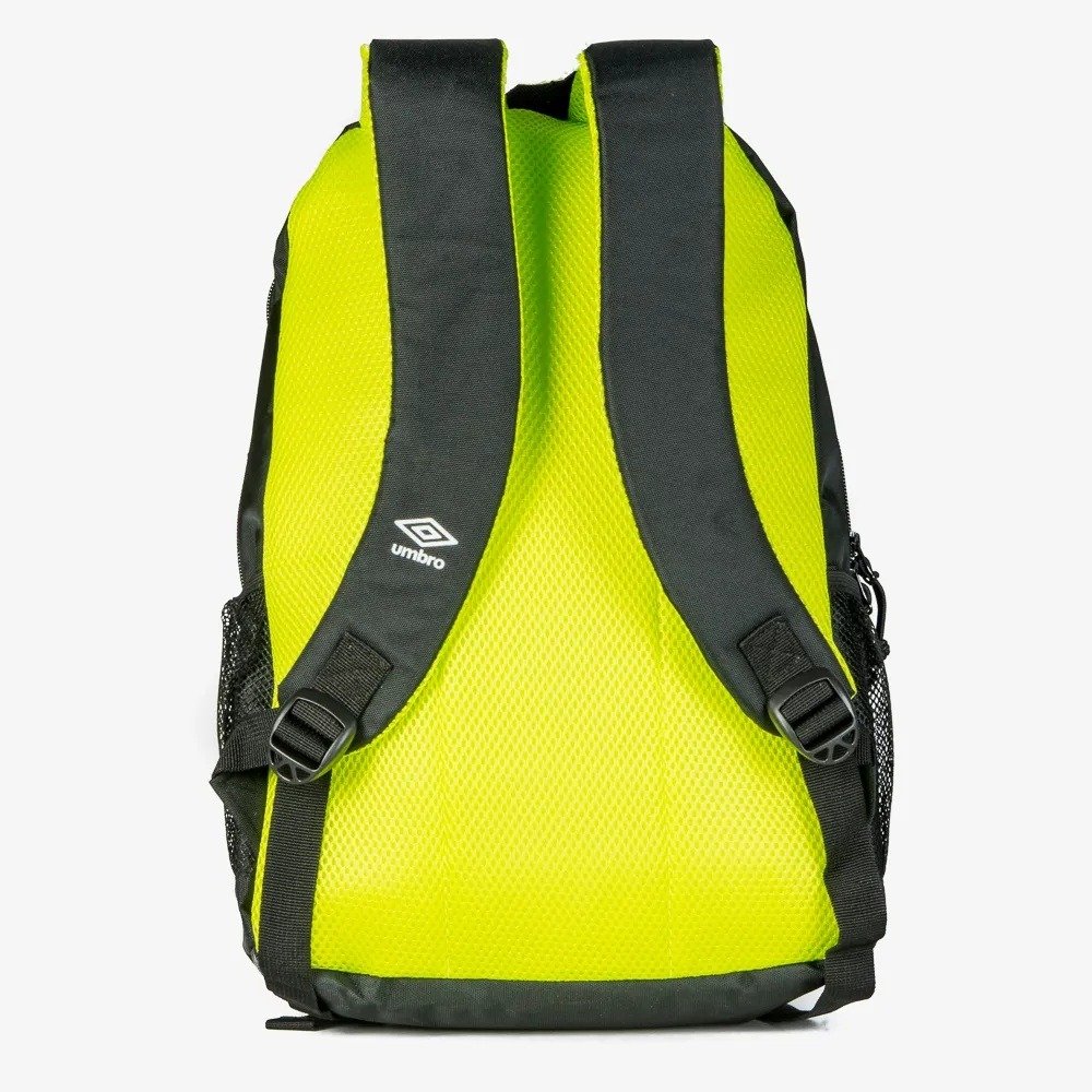 Mochila Umbro Diamond Relief - unissex - preto e verde Preto 3